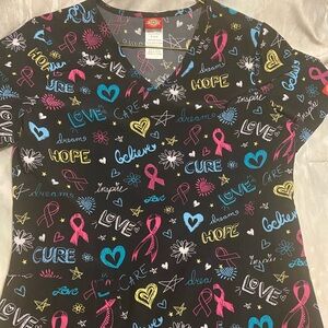 Women’s scrub top- size medium